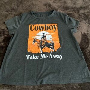 Western cowboy take me away shirt